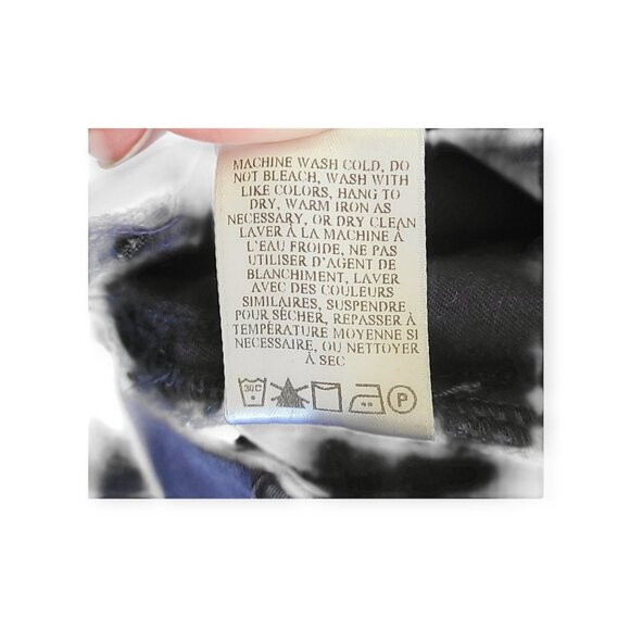 ALC Women's Kyle Lace Up Navy Wide Leg Ankle Pants size 4 - Picture 12 of 13